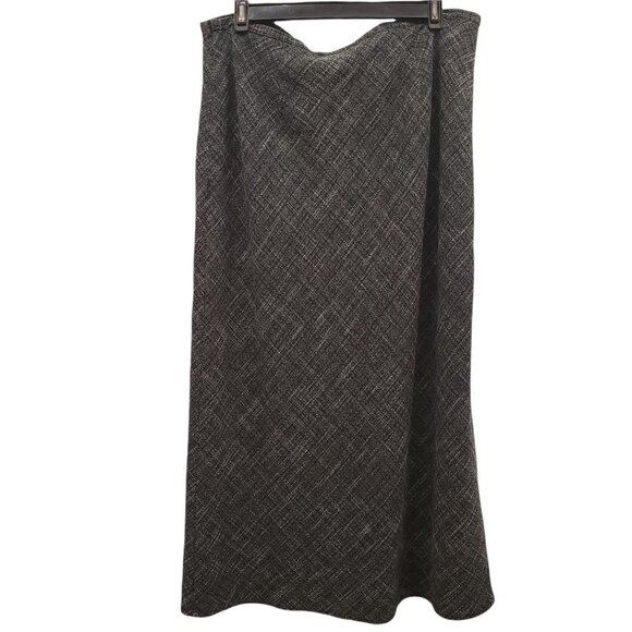 Vintage Jessica Patterned Midi A-line Skirt - Picture 2 of 10